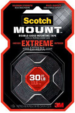 3M, 1 IN X 60 IN SCOTCH EXTREME MOUNTING