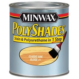 Minwax, 1-Qt. Classic Oak Gloss Polyshades Wood Stain