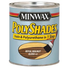 Minwax, 1-Qt. Lustré Royal Walnut Polyshades Wood Stain