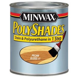 Minwax, 1-Qt. Teinture Polyshades Bois Pécan Brillant