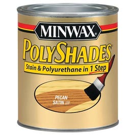 Minwax, 1-Qt. Teinture Polyshades Pécan Satiné