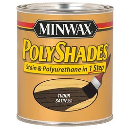 Minwax, 1-Qt. Teinture Polyshades Tudor Satin