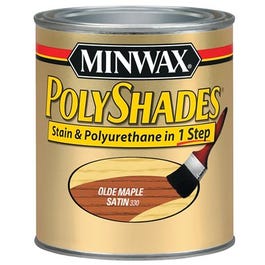 Minwax, 1-Qt. Teinture à bois Olde Maple Polyshades satinée