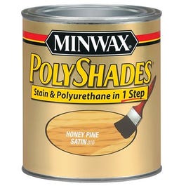 Minwax, 1-Qt. Teinture à bois Polyshades Satin Honey Pine