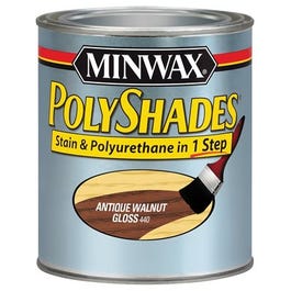 Minwax, 1-Qt. Teinture à bois Polyshades noyer antique brillant