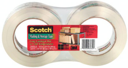 3M, 1.88 IN X 54.6 YD CLR SCOTCH LONG LASTING