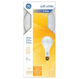 GE, 100/200/300-Watt 3-Way Soft White Light Bulb (ampoule blanche douce)