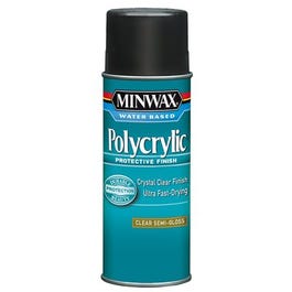 Minwax, 11.5-oz. Polycrylic Aerosol Semigloss Water-Based Finish (Fini à base d'eau)