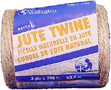 Wellington Puritan, 14255 JUTE/ FICELLE 3 PLY X 208 NAT