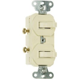 Legrand - Pass & Seymour, 15A 120/277V Combination 2 Switch