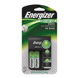 Energizer, 2 Chargeur de piles AA avec piles