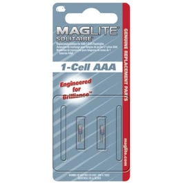 Maglite, 2-Pack lampe de remplacement Solitaire AAA Cell Incandescent