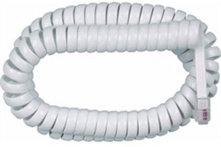 Voxx, 25FT IVORY PHONE COIL CORD