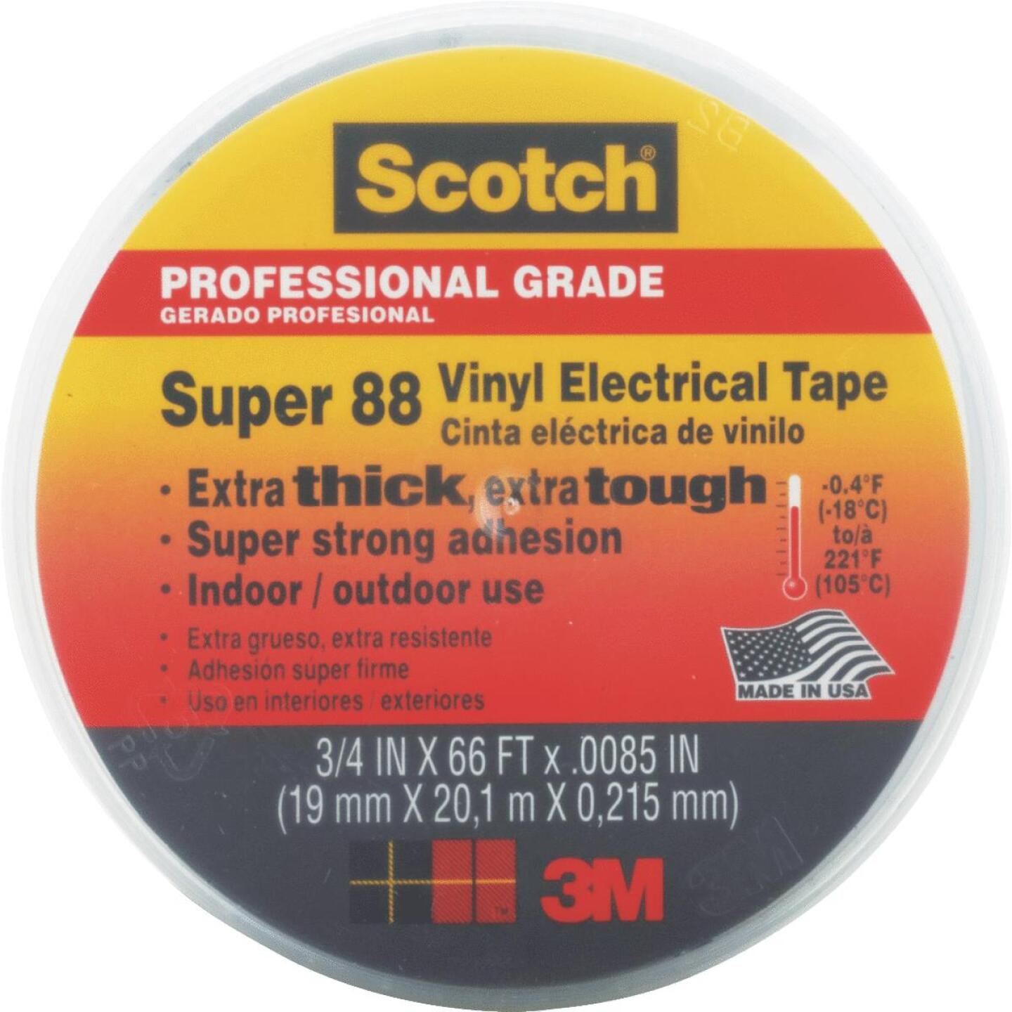 3M, 3M Scotch Ruban électrique résistant aux intempéries 3/4 po x 66 pi