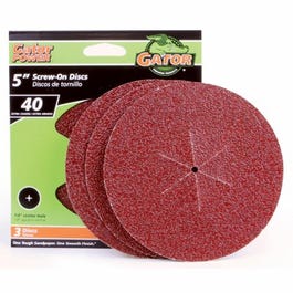 Gator, 5-Pk, 5-In. Disque de ponçage de grain 60