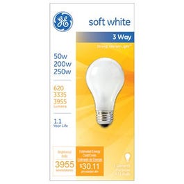 GE, 50/200/250-Watt 3-Way Soft White Light Bulb (ampoule blanche douce)