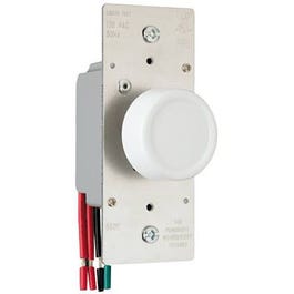 Legrand - Pass & Seymour, 600-Watt Light Almond 3-Way Maximum Rotary Dimmer Switch