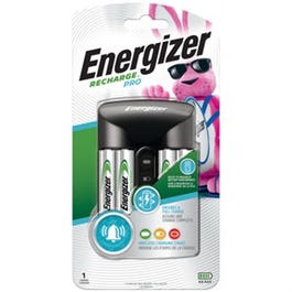 Energizer, AA/AAA Chargeur de batterie Pro, avec 4 piles AA