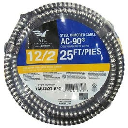 Coleman Cable, ACT Câble blindé pour conduits, 12/2, 25-Ft.