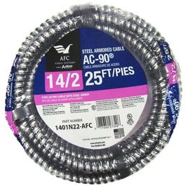 Coleman Cable, ACT Câble blindé pour conduits, 14/2, 25-Ft.