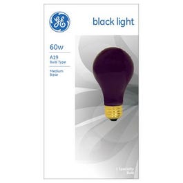 GE, Ampoule A-Line, noire, 60 watts