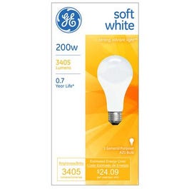 GE, Ampoule blanc doux 200 watts