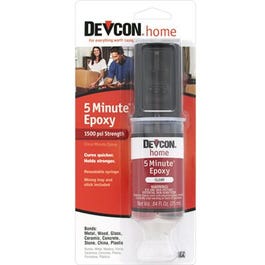 Devcon, Colle époxy à séchage rapide en 5 minutes, transparente, 25ml