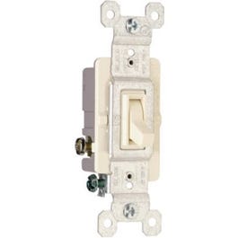 Legrand - Passe & Seymour, Interrupteur va-et-vient 3 voies 15A Light Almond