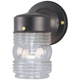 Westinghouse, Lampe murale Jelly Jar noire de 75 watts