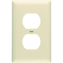 Legrand - Pass & Seymour, Lot de 10 plaques murales en nylon pour prise double ivoire