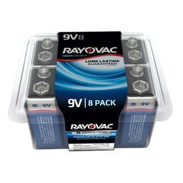 Rayovac, Paquet de 8 piles alcalines 9V Maximum Pro Pack