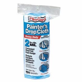 Film Gard, Toile de protection en plastique de 2 mils, bleue, 9 x 12-Ft.